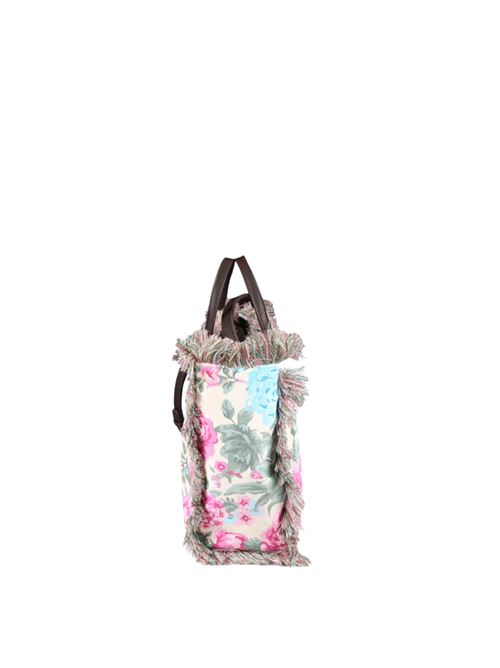 Borsa Colette in velluto con stampa floreale Mc2 Saint Barth | COLETTE W01382G VELVET BROCART FLOWER